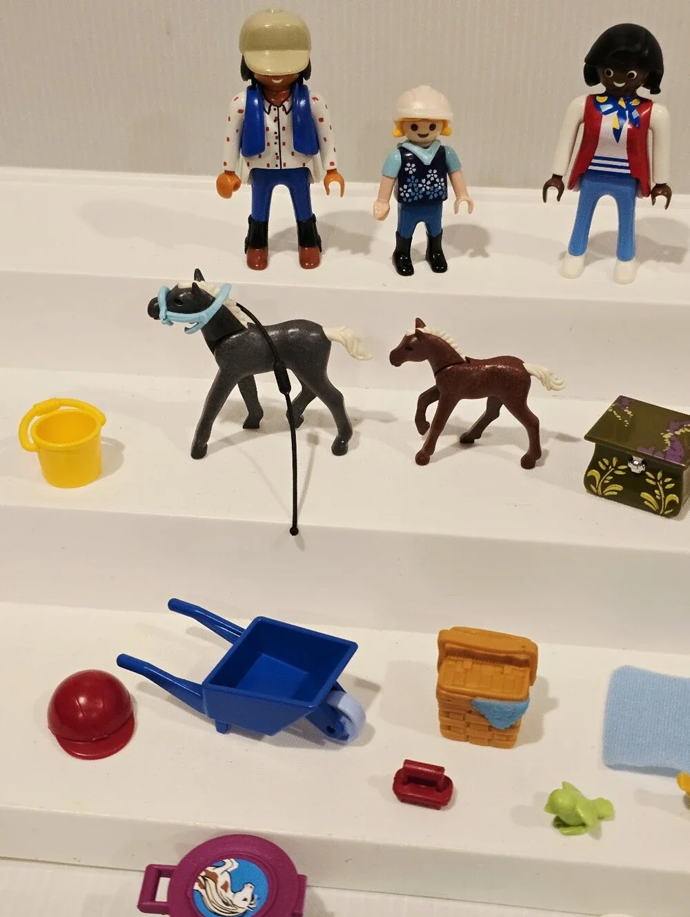 Playmobil Pony Farm Animal Figure Set